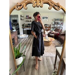 Parterre Button Down Midi Dress size 2 - fits 6/8